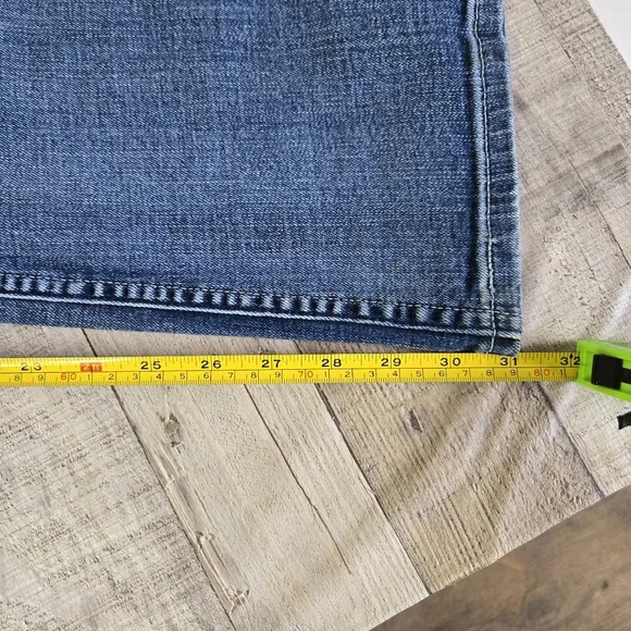 LEVI'S | 524 Too Superlow Bootcut Jeans in Blue sz 5M - Picture 6 of 12